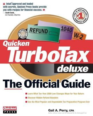 Turbo Tax Deluxe: The Official Guide (2000) by Perry, Gail a.