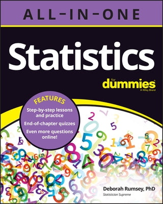 Statistics All-In-One for Dummies by Rumsey, Deborah J.