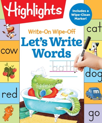 Write-On Wipe-Off Let's Write Words by Highlights Learning
