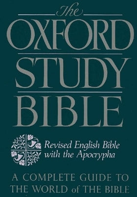 Oxford Study Bible-REB by Suggs, M. Jack