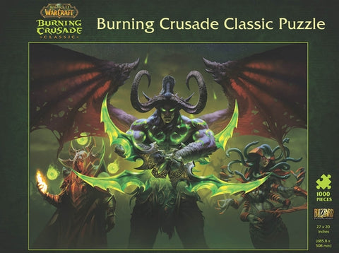 World of Warcraft: Burning Crusade Classic Puzzle by Blizzard Entertainment, Blizzard Enterta
