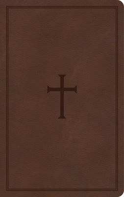 KJV Thinline Reference Bible, Brown Leathertouch by Holman Bible Publishers