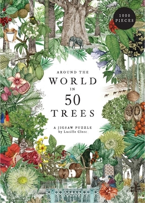 Around the World in 50 Trees 1000 Piece Puzzle by Drori, Jonathan