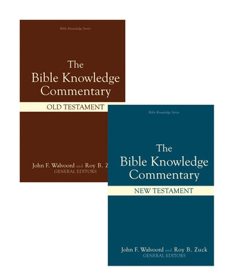 Bible Knowledge Commentary (2 Volume Set) by Walvoord, John F.