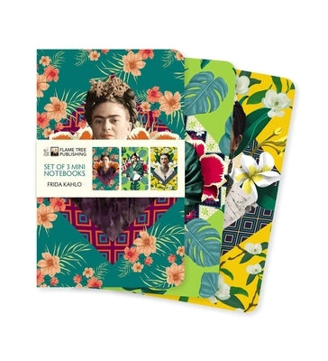 Frida Kahlo Set of 3 Mini Notebooks by Flame Tree Studio