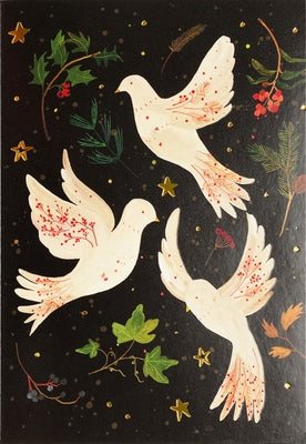 The Doves of Peace Small Boxed Holiday Cards by 