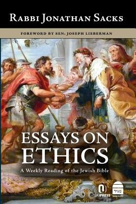Essays on Ethics by Sacks, Jonathan