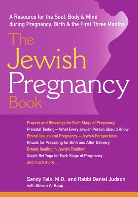 The Jewish Pregnancy Book: A Resource for the Soul, Body & Mind During Pregnancy, Birth & the First Three Months by Falk, Sandy