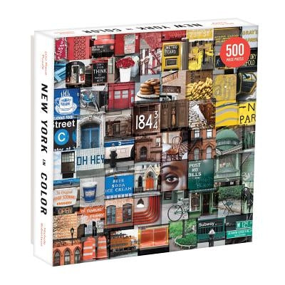 New York in Color 500 Piece Puzzle by Galison