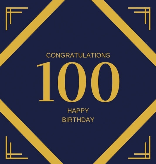 Happy 100th Birthday Guest Book (Hardcover): Happy 100th Birthday Guest book, party and birthday celebrations decor, memory book, scrapbook, one hundr by Bell, Lulu and