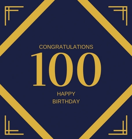 Happy 100th Birthday Guest Book (Hardcover): Happy 100th Birthday Guest book, party and birthday celebrations decor, memory book, scrapbook, one hundr by Bell, Lulu and