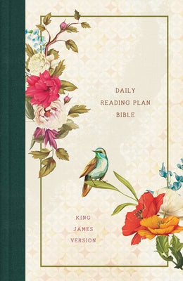 The Daily Reading Plan Bible [Nightingale]: The King James Version in 365 Segments Plus Devotions Highlighting God's Promises by Compiled by Barbour Staff