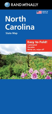 Rand McNally Easy to Fold: North Carolina State Laminated Map by Rand McNally