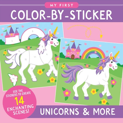 Unicorns & More First Color by Sticker Book by 