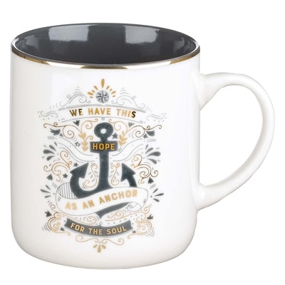 Mug Ceramic Hope as an Anchor by Christian Art Gifts