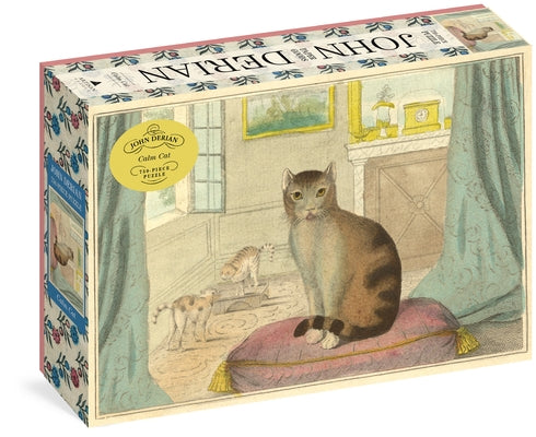 John Derian Paper Goods: Calm Cat 750-Piece Puzzle by Derian, John