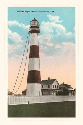 Vintage Journal Bolivar Lighthouse, Galveston, Texas by Found Image Press