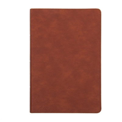 NASB Giant Print Reference Bible, Burnt Sienna Leathertouch, Indexed by Holman Bible Publishers