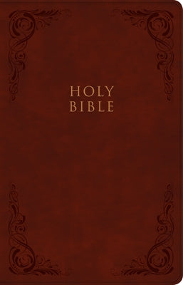 KJV Large Print Personal Size Reference Bible, Burgundy Leathertouch by Holman Bible Staff