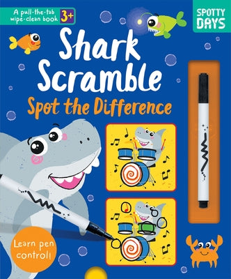 Shark Scramble Spot the Difference by Barker, Alice