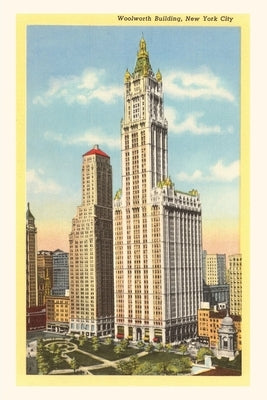 Vintage Journal Woolworth Building, New York City by Found Image Press