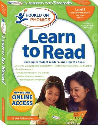 Hooked on Phonics Learn to Read - Level 5, 5: Transitional Readers (First Grade Ages 6-7) by Hooked on Phonics