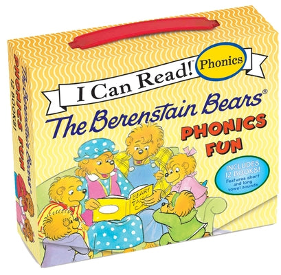 The Berenstain Bears 12-Book Phonics Fun!: Includes 12 Mini-Books Featuring Short and Long Vowel Sounds by Berenstain, Mike
