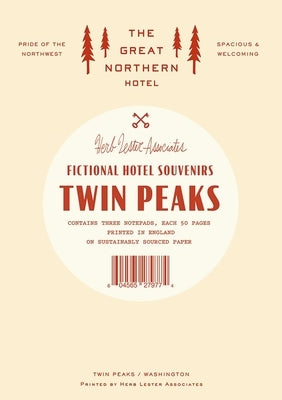 The Great Northern Hotel: Fictional Hotel Notepad Set by Herb Lester Associates