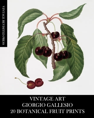 Vintage Art: Giorgio Gallesio 20 Botanical Fruit Prints by Press, Vintage Revisited