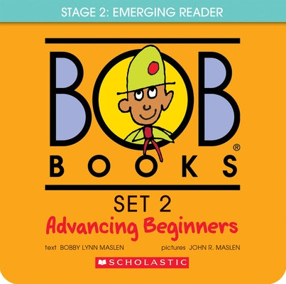 Bob Books - Advancing Beginners Box Set Phonics, Ages 4 and Up, Kindergarten (Stage 2: Emerging Reader): 8 Books for Young Readers by Maslen, Bobby Lynn