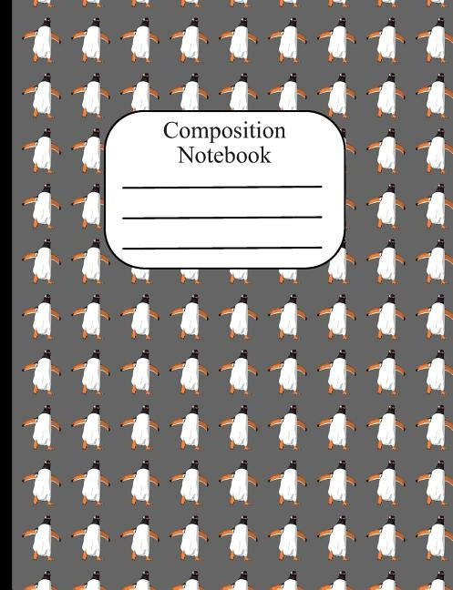 Composition Notebook: Penguin Polka Dot Wide Ruled Composition Book - 120 Pages - 60 Sheets by Cute Varmint Journals