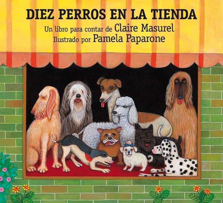 Diez Perros En La Tienda by Masurel, Claire