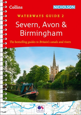 Severn, Avon & Birmingham No. 2 by Collins Maps