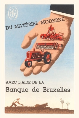 Vintage Journal Bank of Brussels Ad by Found Image Press