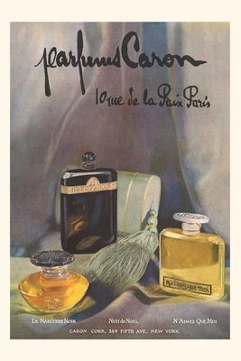 Vintage Journal Parfumes Caron by Found Image Press