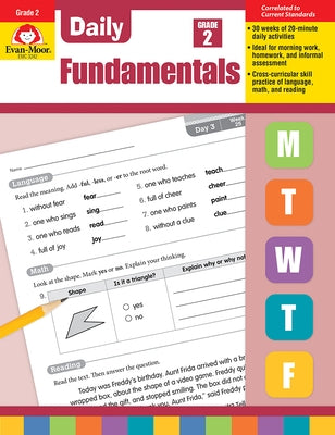 Daily Fundamentals, Grade 2 Teacher Edition by Evan-Moor Corporation