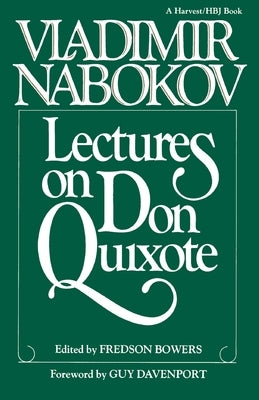 Lectures on Don Quixote by Nabokov, Vladimir