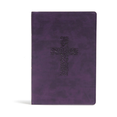 KJV Rainbow Study Bible, Purple Leathertouch by Holman Bible Staff