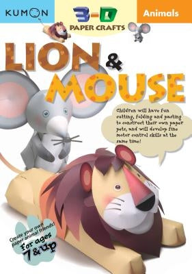 Animals Lion & Mouse by Kumon Publishing