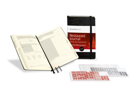 Moleskine Passion Journal - Restaurant, Large, Hard Cover (5 X 8.25): Dining Out Experiences by Moleskine