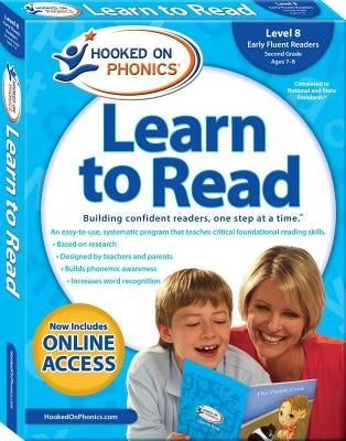 Hooked on Phonics Learn to Read - Level 8, 8: Early Fluent Readers (Second Grade Ages 7-8) by Hooked on Phonics