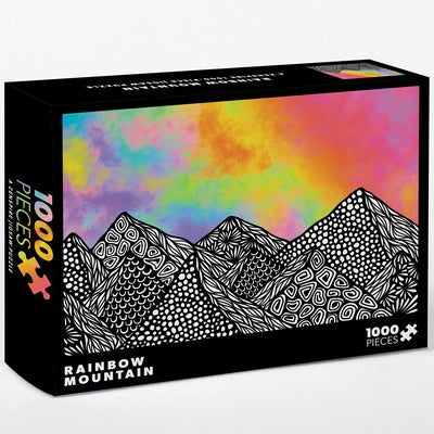 Rainbow Mountain: A Zenspire 1000-Piece Puzzle for Adults by Thompson, Brita Lynn