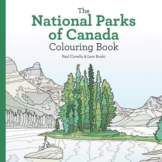 National Parks of Canada Colouring Book by Boshi, Leor