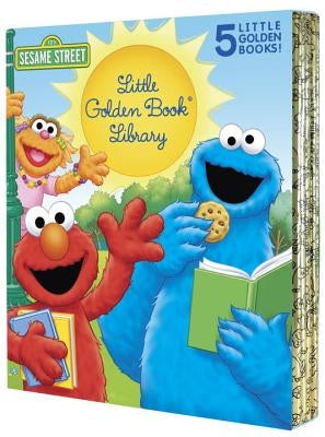 Sesame Street Little Golden Book Library 5-Book Boxed Set: My Name Is Elmo; Elmo Loves You; Elmo's Tricky Tongue Twisters; The Monster on the Bus; The by Albee, Sarah