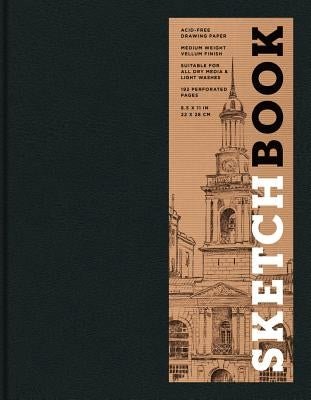 Sketchbook (Basic Large Bound Black): Volume 10 by Union Square & Co