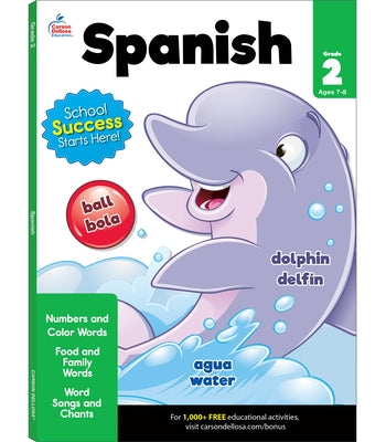 Spanish Workbook, Grade 2 by Brighter Child