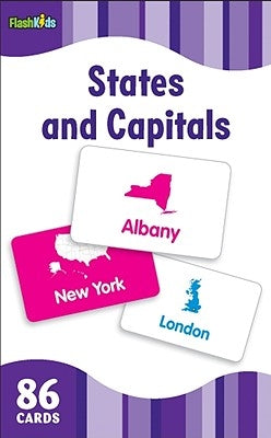 States and Capitals Flash Cards by Flash Kids