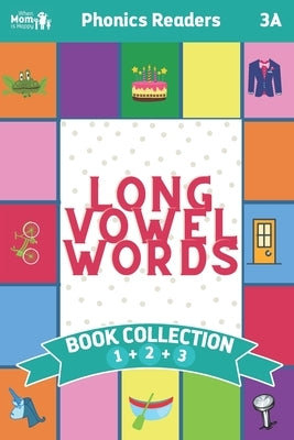 Long Vowel Words: Phonics Readers Short Beginner Reader Book SET by Reading, Wmh