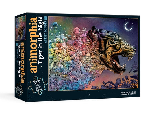 Animorphia Tiger in the Night Puzzle by Rosanes, Kerby