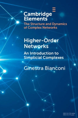 Higher-Order Networks by Bianconi, Ginestra